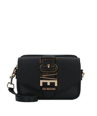 LOVE MOSCHINO VERTICAL LOGO Mini-Umhängetasche Schwarz - Damentaschen - 1