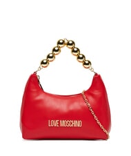 LOVE MOSCHINO CHAIN Mini-Handtasche mit Schultergurt ROT - Damentaschen - 1