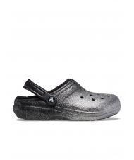 CROCS CLASSIC GLITTER LINED CLOG Gepolsterter Sabot - Damenschuhe