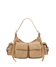 PINKO CARGO Umhängetasche mit Taschen beige-rauchgrau-nickel glänzend - Damentaschen - 1