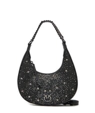 PINKO BRIOCHE Mini-Tasche mit Sternen und Strass - Damentaschen
