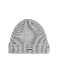 PINKO SERENGETI Beanie-Mütze mit Kristallen - Mützen/Hüte