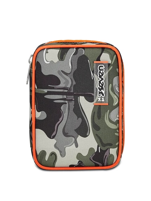 SEVEN SPEED PAD LIGHTVENTURE Komplettes Federmäppchen mit Schulset Bronzegrün - Etuis und Zubehör