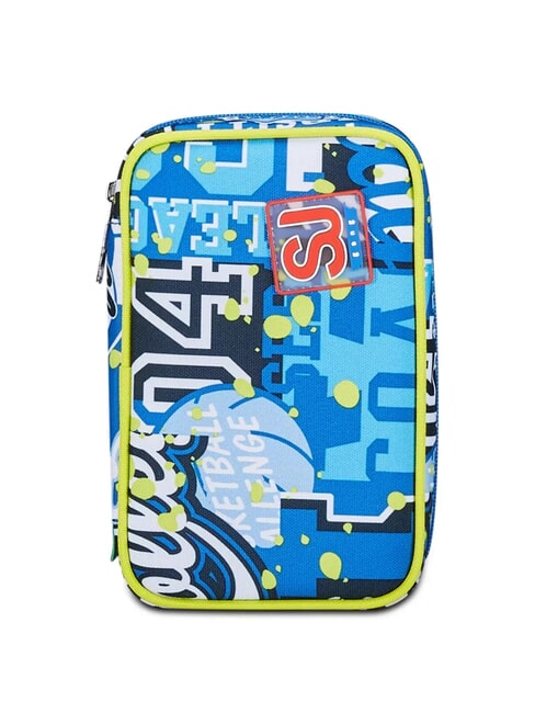 SJGANG REALBASKET BOY Komplettes Federmäppchen mit Schulset KIEFERNNADEL - Etuis und Zubehör