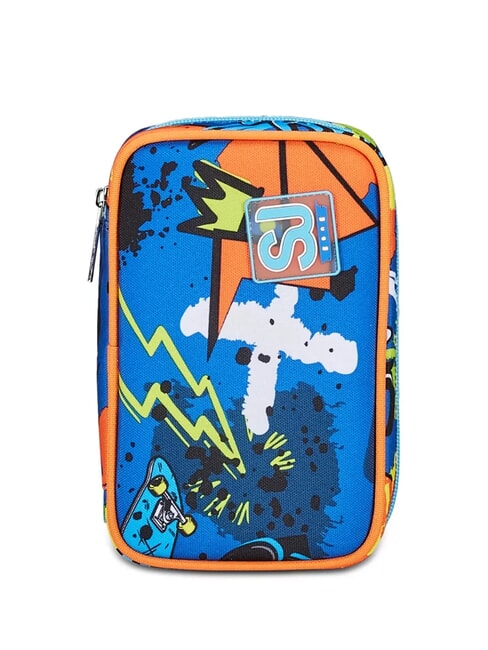 SJGANG TRICYLED BOY Komplettes Federmäppchen mit Schulset rot orange - Etuis und Zubehör