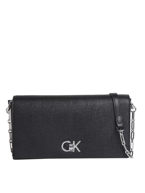 CALVIN KLEIN CK CHAIN Mini-Umhängetasche ck schwarz - Damentaschen