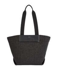 CALVIN KLEIN CK RAFFIA Schulter-Shopper ck schwarz - Damentaschen - 1