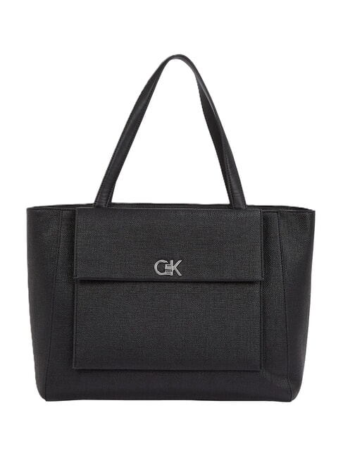 CALVIN KLEIN CK MEDIUM Schulter-Shopper ck schwarz - Damentaschen