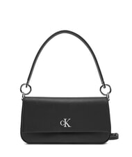 CALVIN KLEIN MINIMAL MONOGRAM Umhängetasche, mit Schultergurt auf Schwarz - Damentaschen - 1