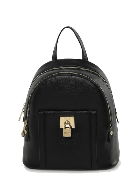 V73 TITANIA Runder Rucksack mit zwei Fächern Schwarz - Damentaschen