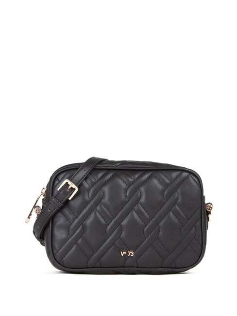 V73 MARGARET Kameratasche mit Steppmuster Schwarz - Damentaschen