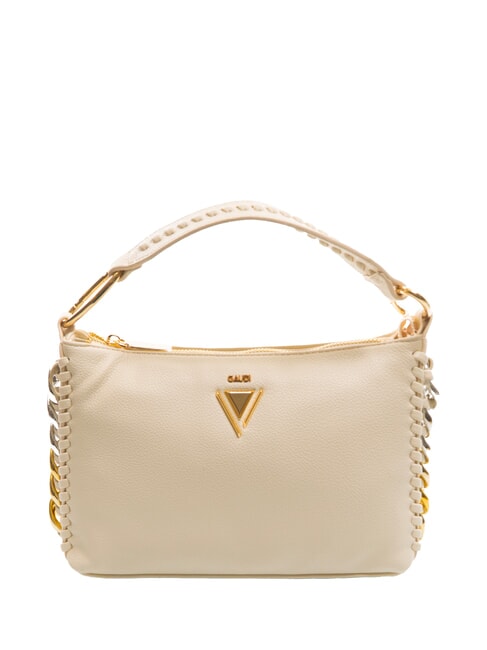 GAUDÌ DILETTA Handtasche mit Schultergurt CREME - Damentaschen