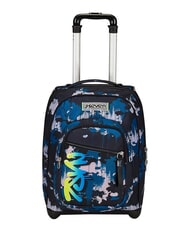 SEVEN GREENSCREEN Fester Trolley-Rucksack mit 2 R&auml;dern Tarngr&uuml;n - Rucks&auml;cke mit Trolleyfunktion - 1