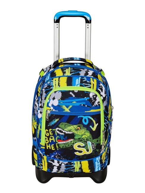 SJGANG CUCCIOLI  NEW TECH Abnehmbarer Trolley-Rucksack, 2 Räder Schwarz - Rucksäcke mit Trolleyfunktion