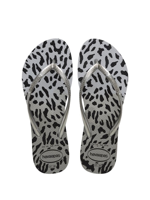 HAVAIANAS SLIM ANIMALS SLIM ANIMALS Flip-Flops grau/grau - Damenschuhe