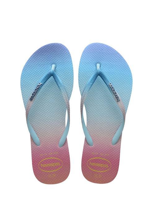 HAVAIANAS SLIM GRADIENT Flip Flops Weiß - Damenschuhe