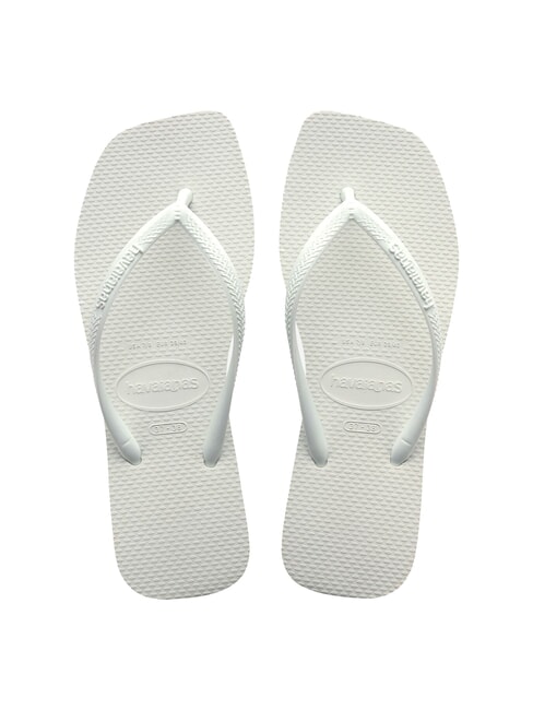 HAVAIANAS SLIM SQUARE Flip-Flops mit quadratischer Zehenpartie Weiß - Damenschuhe