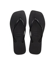 HAVAIANAS SLIM SQUARE Flip-Flops mit quadratischer Zehenpartie SCHWARZ - Damenschuhe - 1