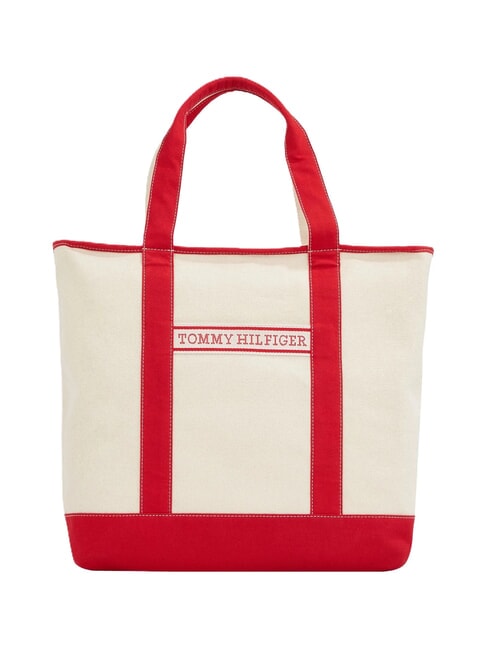 TOMMY HILFIGER TH SUMMER CANVAS Umhängetasche primär rot - Damentaschen