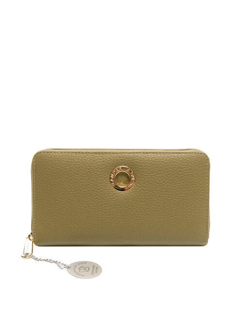 MANDARINA DUCK MELLOW Große Geldbörse aus Leder mit Reißverschluss Aloe - Brieftaschen Damen