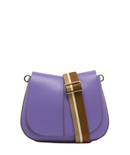 GIANNI CHIARINI HELENA ROUND Ledertasche mit doppeltem Schultergurt - Damentaschen