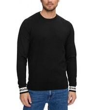 RICHMOND X ARTUSO Pullover mit Logo-Bündchen - Herrenpullover