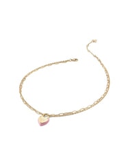 GUESS ALL YOU NEED IS LOVE Halskette mit Emaille-Herz - Halsketten