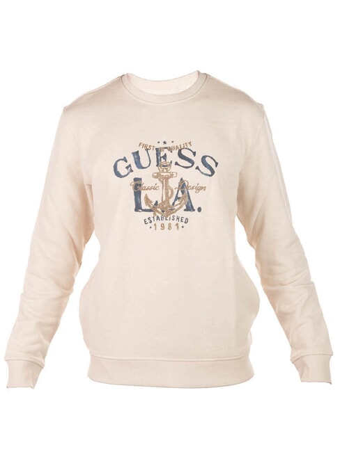 GUESS ANCHOR Baumwoll-Sweatshirt Treibsand - Sweatshirts Herren
