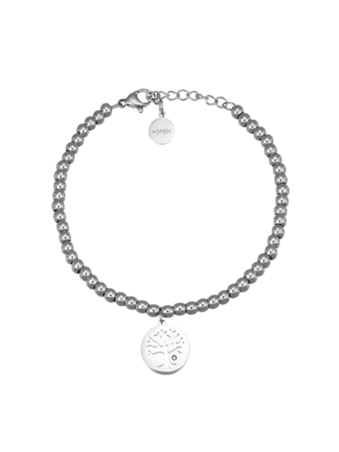 AMEN ACCIAIO Baum des Lebens Armband Silber - Armbänder