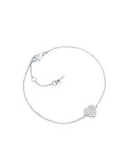 AMEN COCCOLE LUXURY Silberarmband Herz Zirkonia - Armbänder