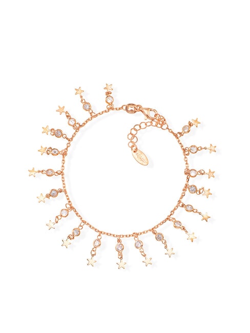 AMEN COUTURE Armband mit Sternen und Zirkonen Rose - Armbänder