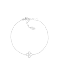 AMEN COCCOLE LUXURY Unendlichkeitsblume Silberarmband - Armbänder