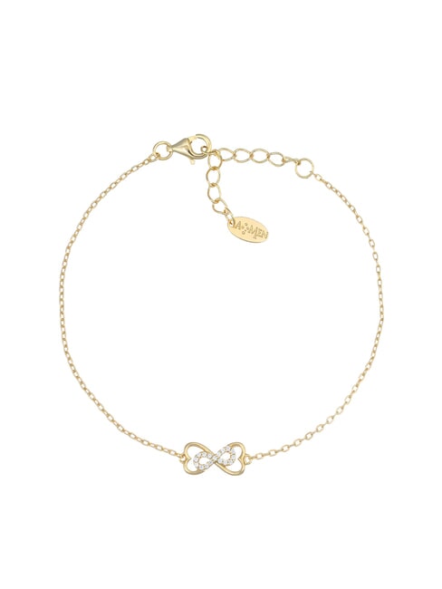 AMEN COCCOLE LUXURY Armband mit Unendlichkeitsanhänger Gold - Armbänder
