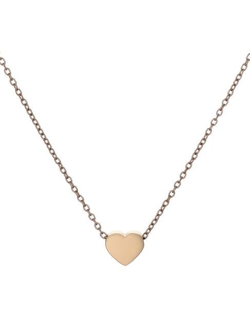 AMEN ACCIAIO Halskette mit Herzanhänger Rose - Halsketten