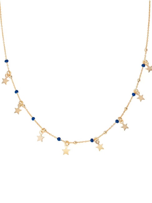 AMEN CANDY CHARM Halskette mit kleinen Sternen Gold - Halsketten