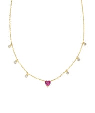 AMEN AMORE Silberne Halskette mit mehreren Charms - Halsketten