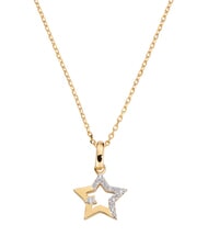 AMEN STELLE Halskette mit zwei Sternanhängern - Halsketten