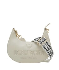 LOVE MOSCHINO MADE WITH LOVE Umhängetasche Elfenbein - Damentaschen - 1