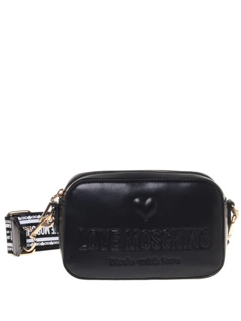 LOVE MOSCHINO MADE WITH LOVE Mini-Umhängetasche Schwarz - Damentaschen