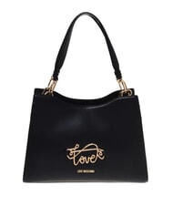 LOVE MOSCHINO CURSIVE L Umhängetasche Schwarz - Damentaschen - 1