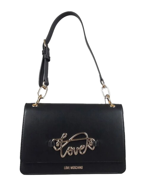LOVE MOSCHINO CURSIVE LOGO Umhängetasche Schwarz - Damentaschen