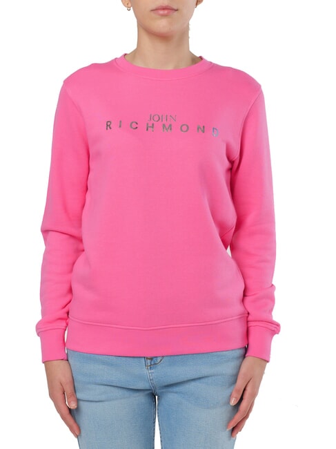 JOHN RICHMOND HABID Sweatshirt mit Rundhalsausschnitt aus Baumwolle Barbie - Sweatshirts Damen