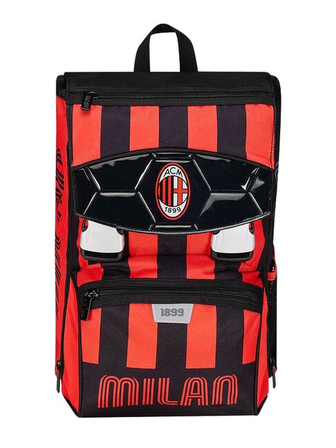 MILAN PATH OF VICTORY Erweiterbarer Rucksack Schwarz - Rucksäcke für Schule &amp; Freizeit