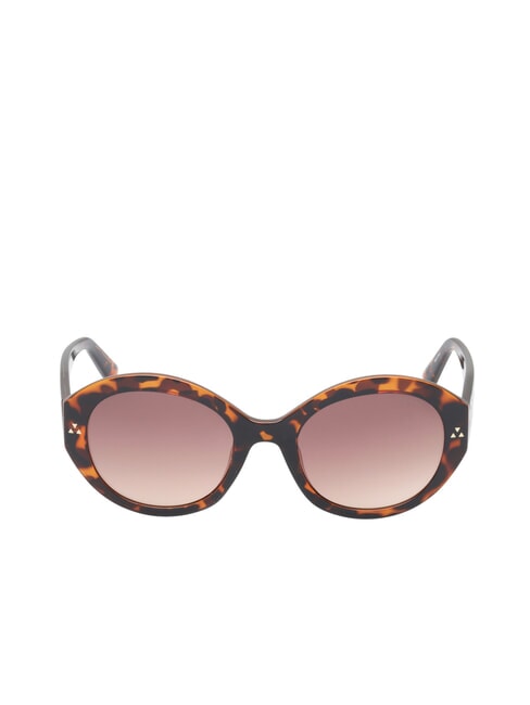 GUESS ROUND Sonnenbrille Dunkelhavanna/Farbverlaufsbraun - Damenbrillen