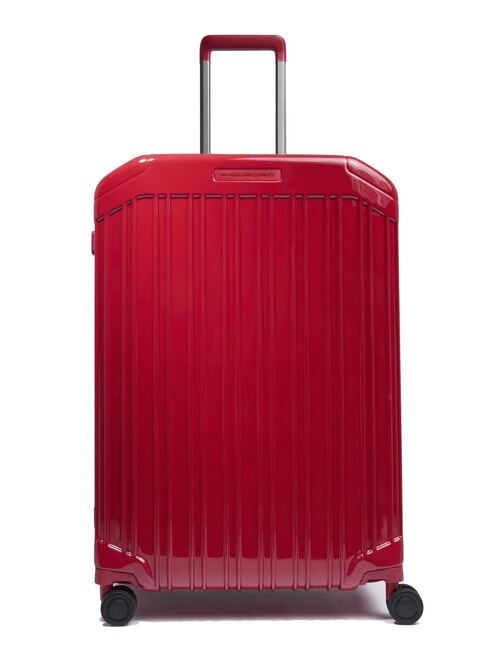 PIQUADRO PQ-LIGHT Mittelgroßer erweiterbarer Trolley Rot 2 - Harte Trolleys