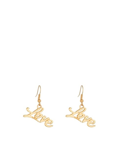 LIUJO LOVE Ohrringe goldene Rose - Ohrringe