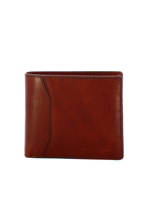 THE BRIDGE FILIPPO Ledergeldbörse mit Münzfach Braun / Ruthenium - Brieftaschen Herren