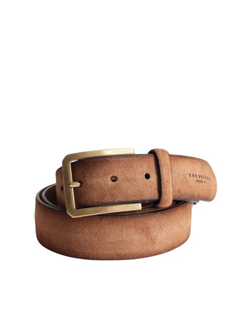 THE BRIDGE BRUNELLESCHI Kürzbarer Ledergürtel BRAUN - Gürtel
