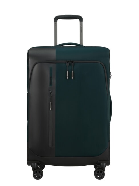SAMSONITE BIZ2GO TRVL Mittelgroßer erweiterbarer Trolley tiefes Blau - Halbharte Trolleys