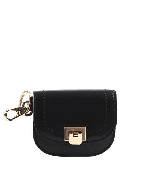 THE BRIDGE FEDERICA Leder-Geldbörse mit Schlüsselring Schwarzes Gold - Brieftaschen Damen